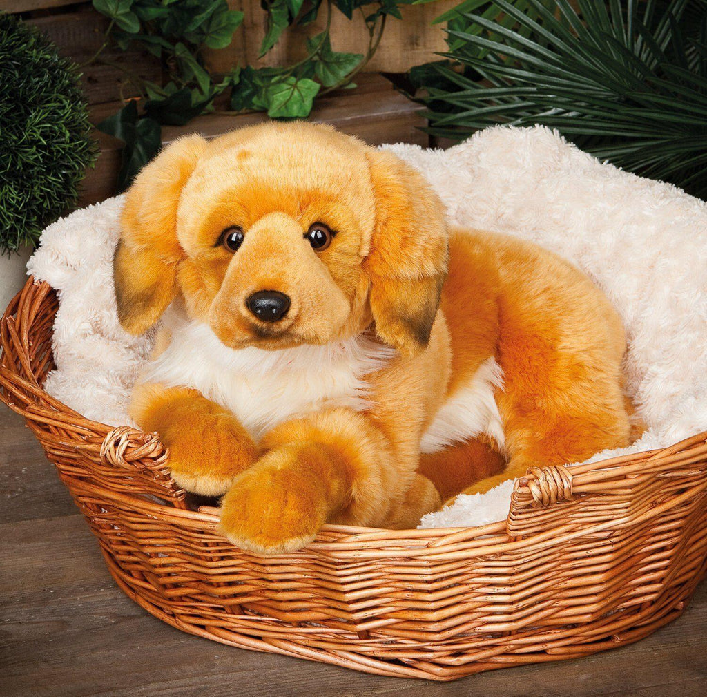 LIVING NATURE Giant Golden Retriever Soft Toy - TOYBOX Toy Shop