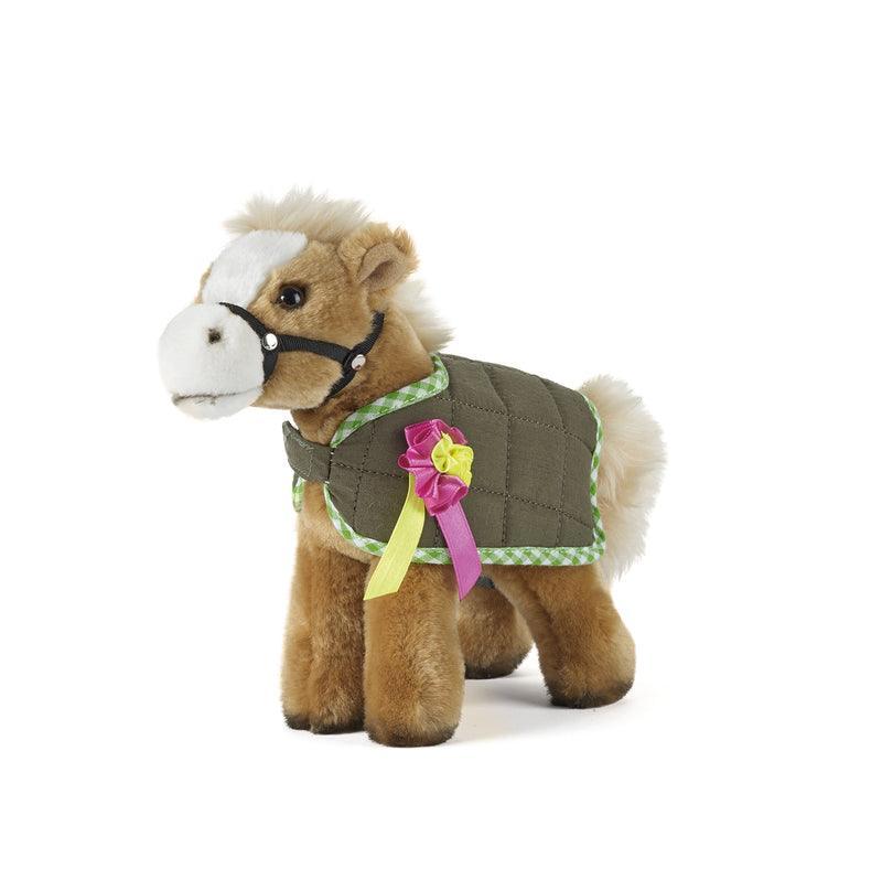 LIVING NATURE Horse with Jacket 18cm Soft Toy - TOYBOX Toy Shop