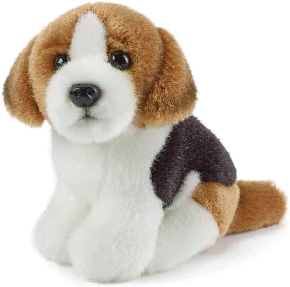 LIVING NATURE Miniature 14cm Dog Soft Toy - TOYBOX Toy Shop