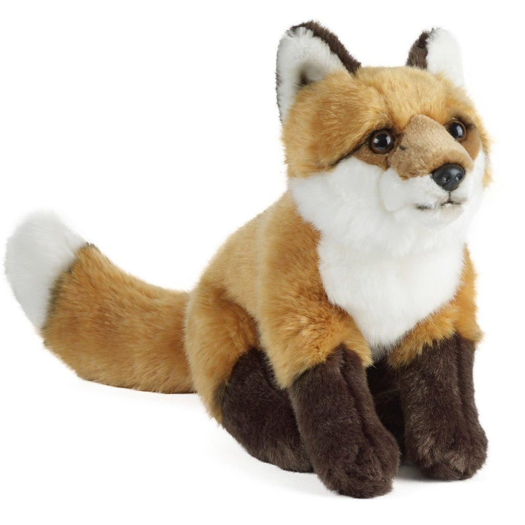 LIVING NATURE Sitting Fox 22cm Soft Toy - TOYBOX Toy Shop