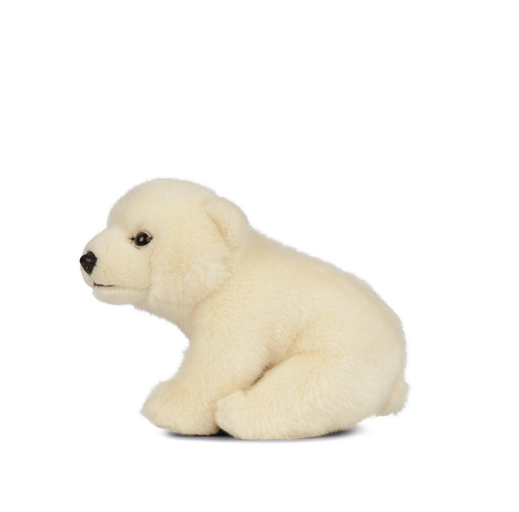 LIVING NATURE Sitting Polar Bear Cub AN509 Soft Toy - TOYBOX Toy Shop