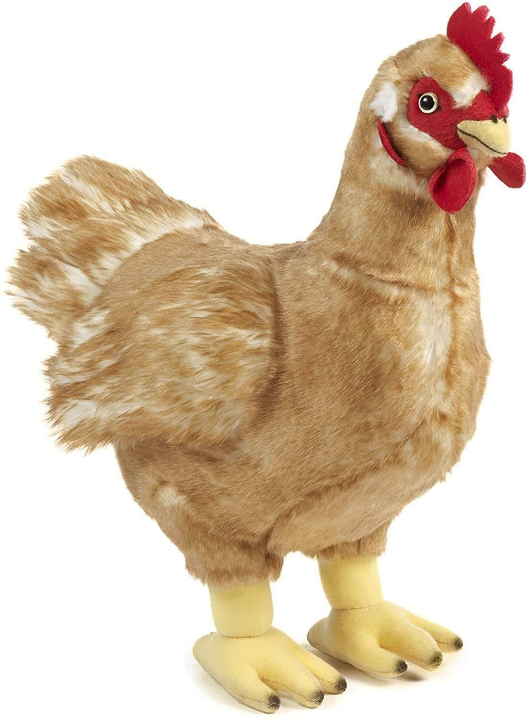 LIVING NATURE Soft Toy - Large Hen Chicken 35cm Plush - TOYBOX Toy Shop