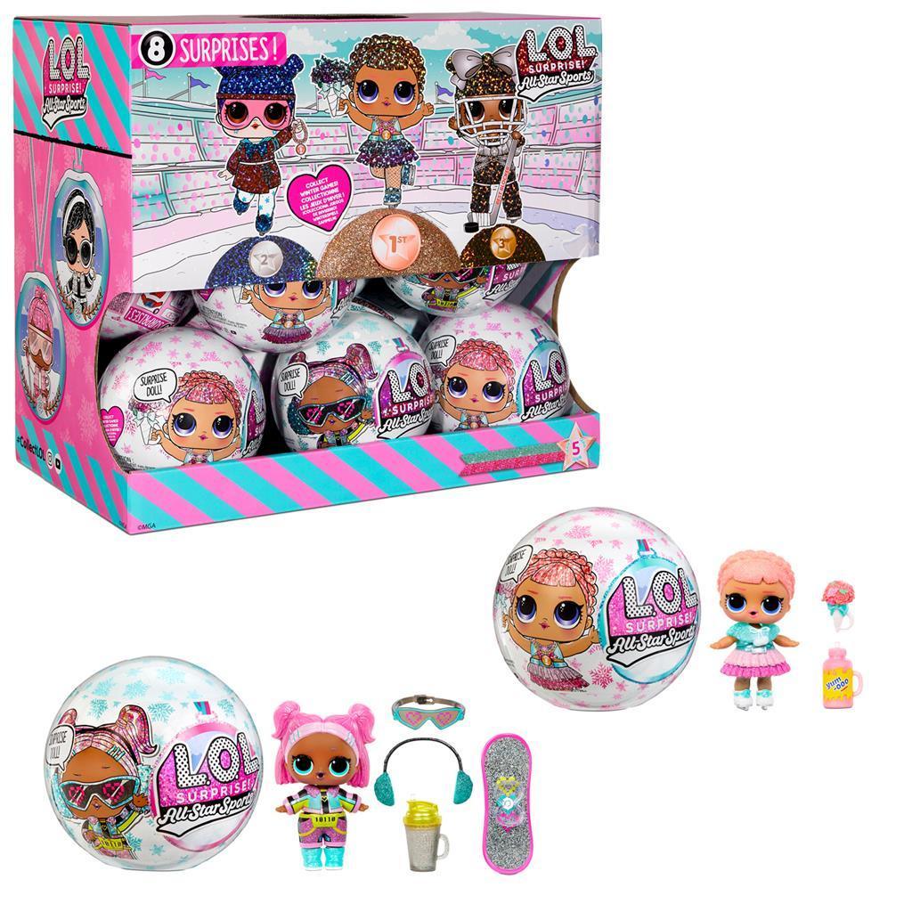 LOL Surprise All-Star Sports Winter Games Sparkly Collectible Doll - TOYBOX Toy Shop