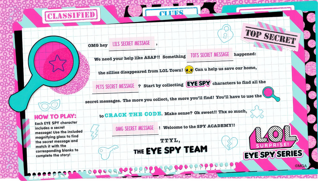 LOL Surprise! Doll Tots Eye Spy Assortment