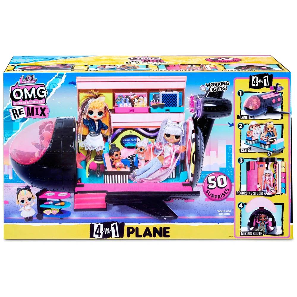 LOL Surprise! O.M.G. Remix 4-in-1 Plane Playset - TOYBOX Toy Shop