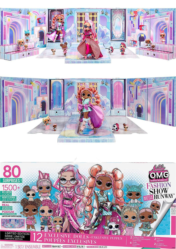 LOL Surprise OMG Fashion Show Mega Runway - TOYBOX Toy Shop