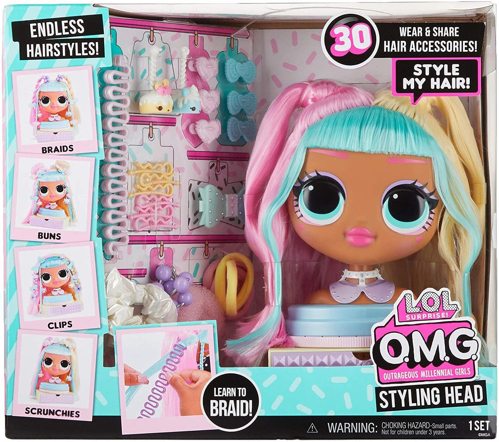 LOL Surprise OMG Styling Head - Candylicious - TOYBOX Toy Shop