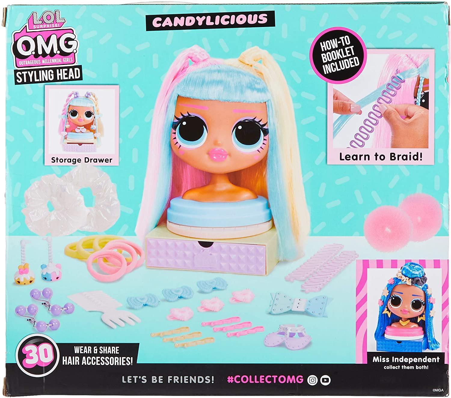 LOL Surprise OMG Styling Head - Candylicious – TOYBOX