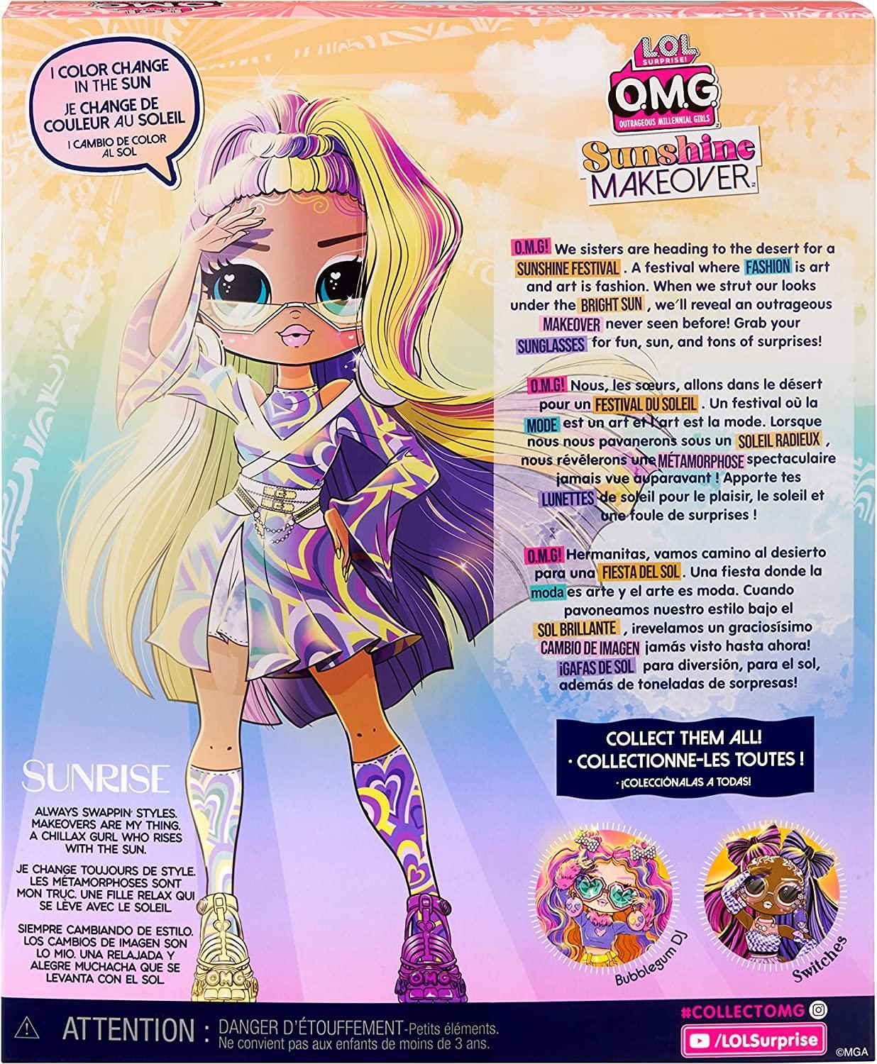 LOL Surprise! OMG Sunshine Makeover Sunrise Fashion Doll
