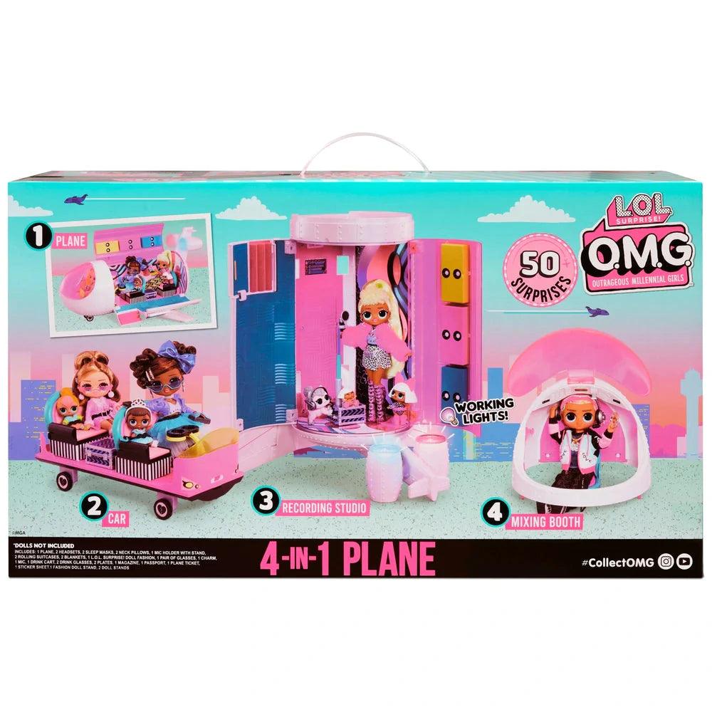 LOL Surprise OMG Travel Plane Playset - TOYBOX Toy Shop
