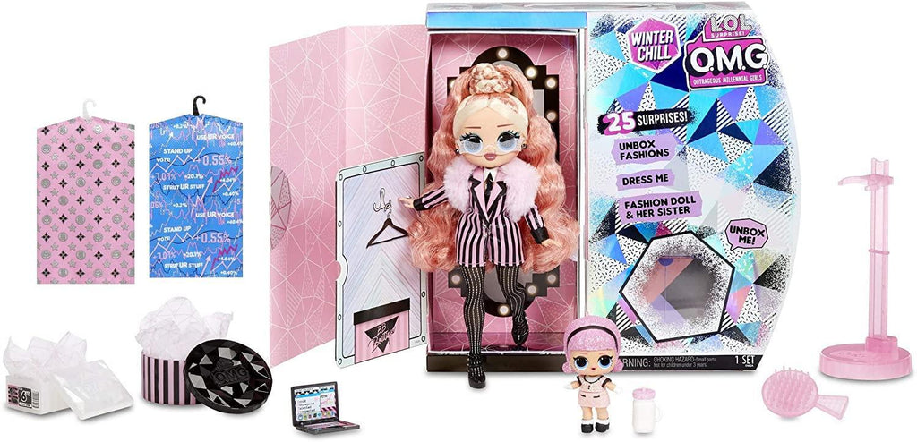 LOL Surprise OMG Winter Chill Big Wig Fashion Doll - TOYBOX Toy Shop