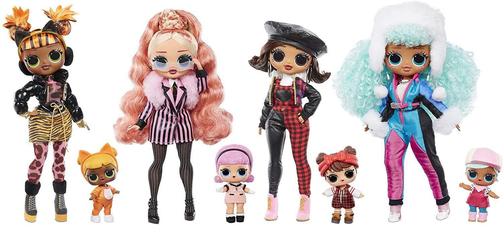 LOL Surprise OMG Winter Chill ICY Gurl Fashion Doll and Brrr BB Doll - TOYBOX Toy Shop