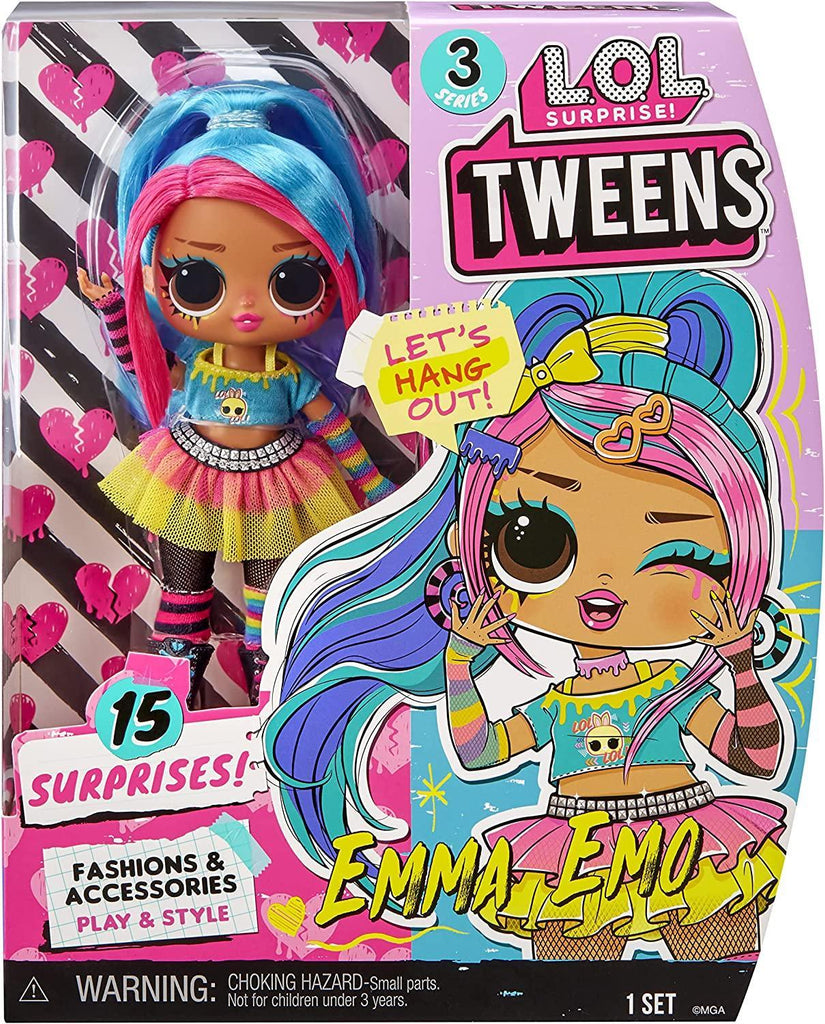 LOL Surprise Tween Fashion Doll Emma Emo - TOYBOX Toy Shop