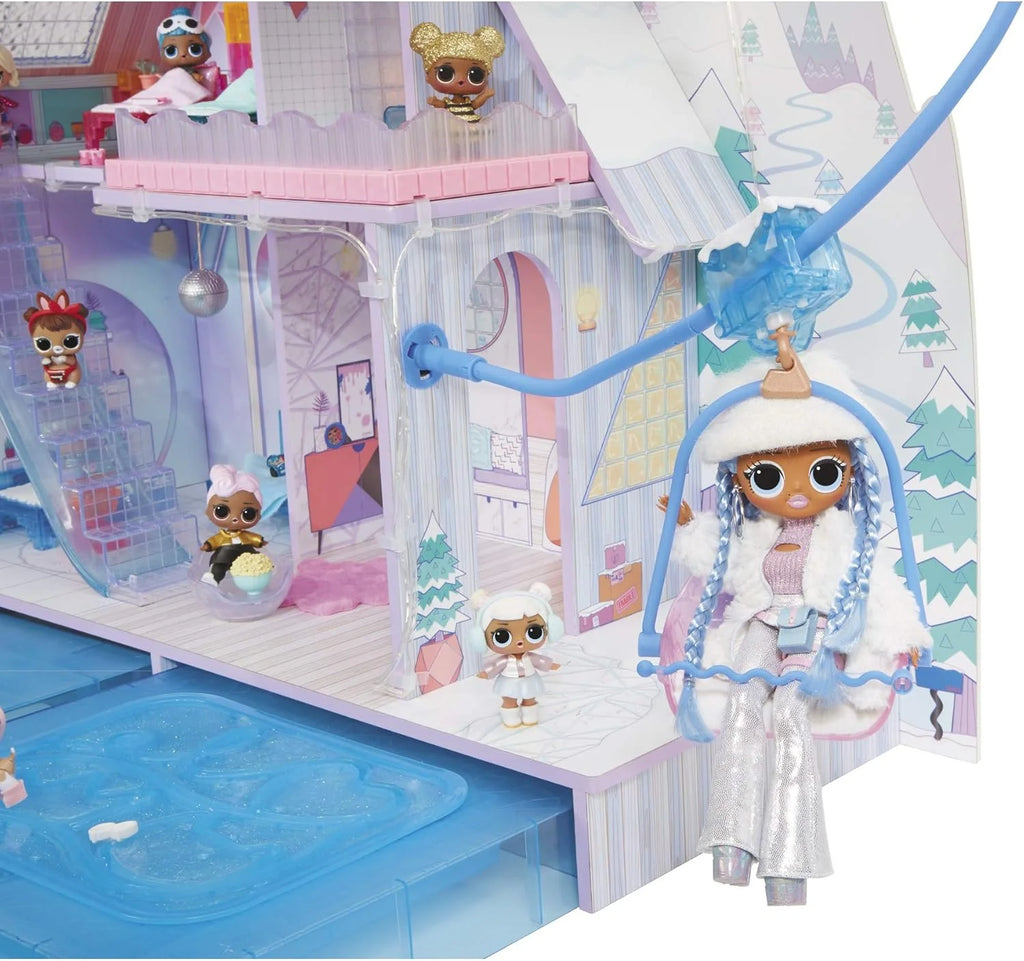 LOL Surprise! OMG Winter Chill Cabin Wooden Doll House