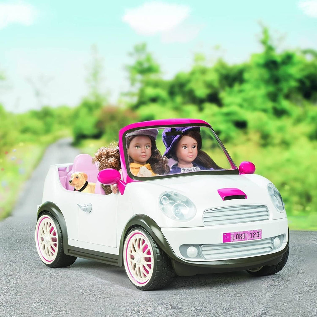 LORI Dolls Go Everywhere! Convertible Car for 6-inch Mini Dolls - TOYBOX Toy Shop