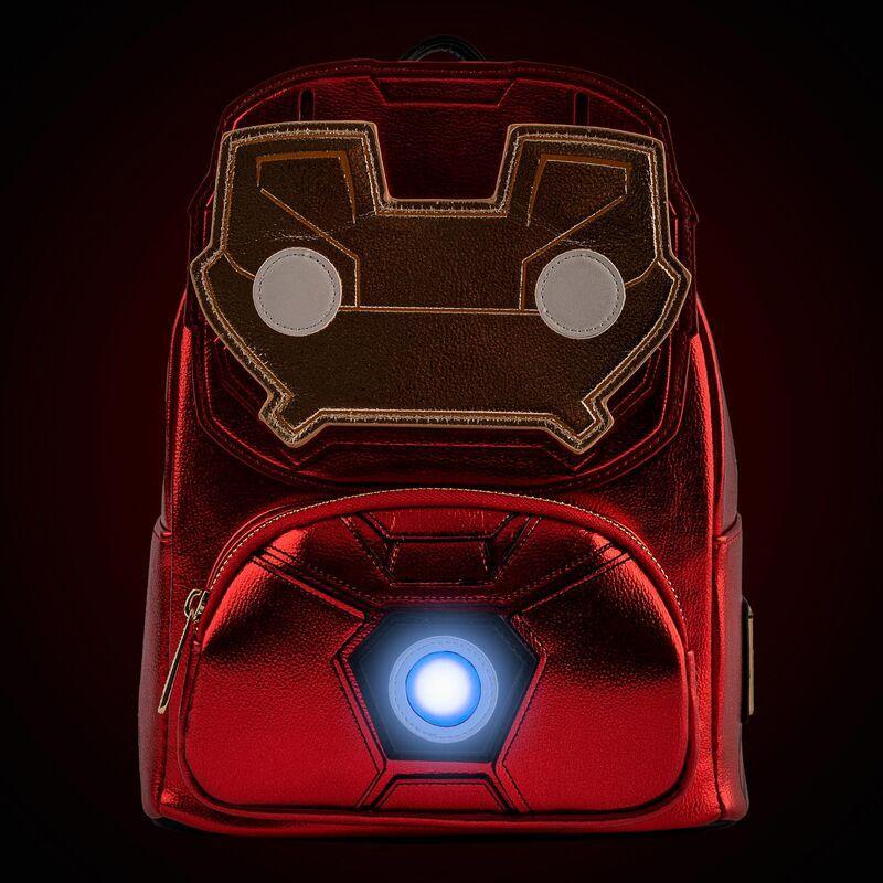 Loungefly Marvel Iron Man Light-Up Backpack 26cm – TOYBOX
