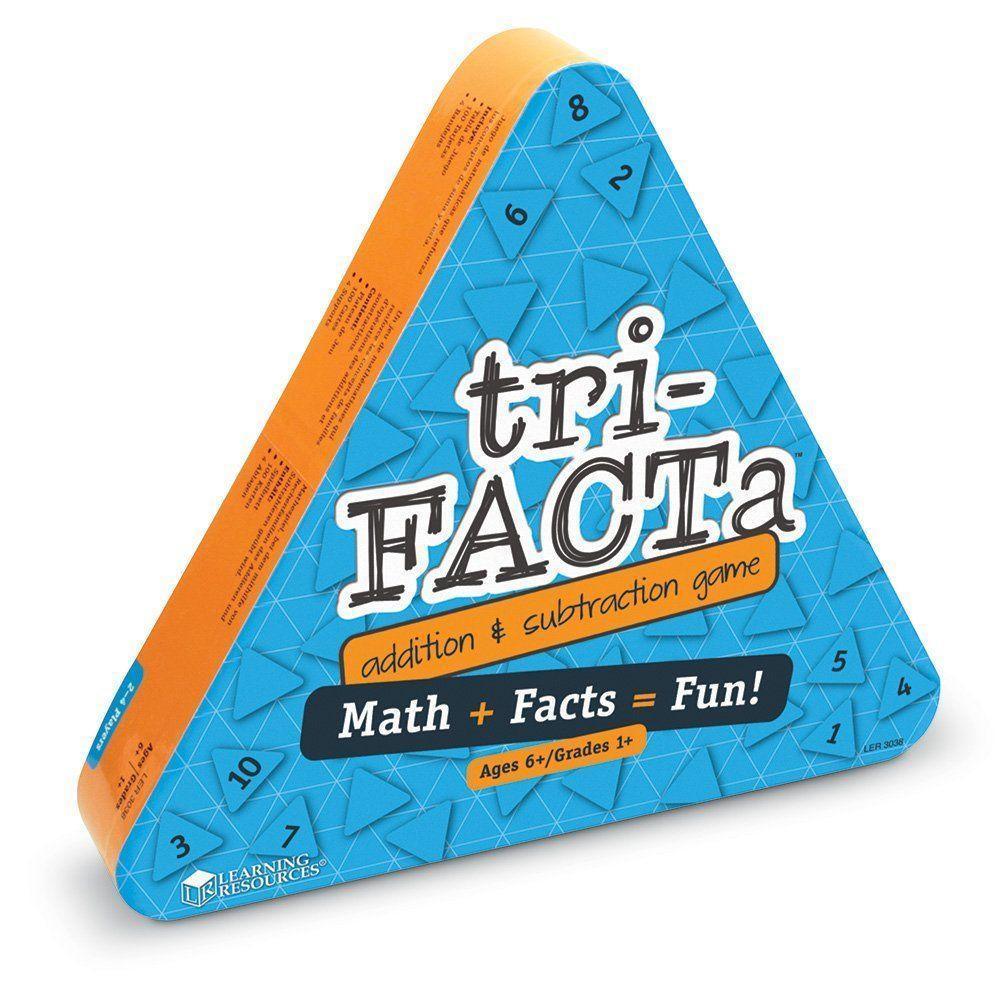 Learning Resources tri-FACTa! Addition and Subtraction Game - TOYBOX Toy Shop