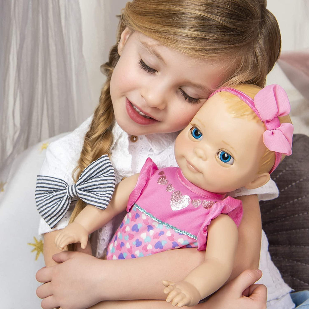 Luvabella Newborn, Blonde Hair, Interactive Baby Doll - TOYBOX Toy Shop