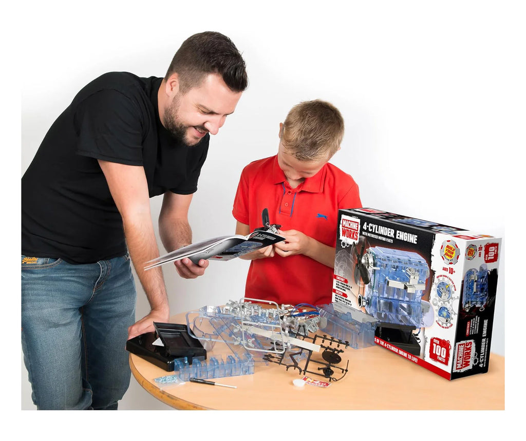 Machine Works Combustion Engine Building Kit - TOYBOX Toy Shop