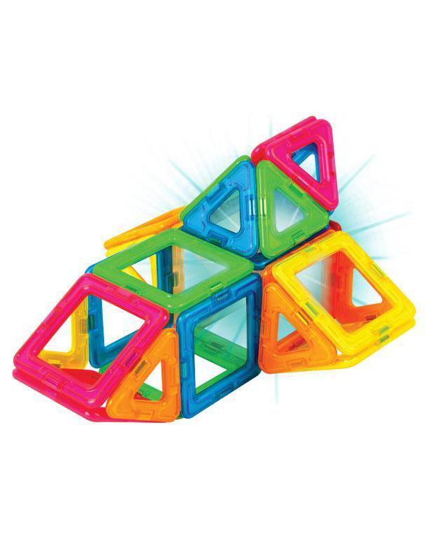 Magformers Neon LED 31 Pieces Hi-Tech Construction Set - TOYBOX Toy Shop