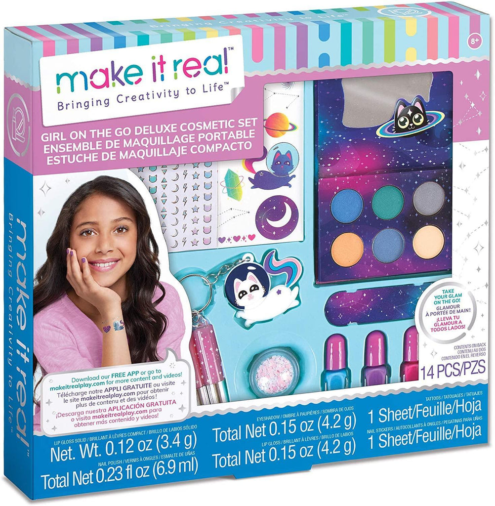 Make It Real Girl-on-The-Go Cosmetic Set - TOYBOX Toy Shop