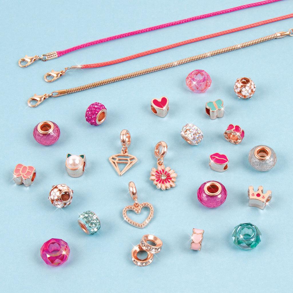 Make It Real Halo Charms Jewellery Bracelets Think Pink - TOYBOX Toy Shop