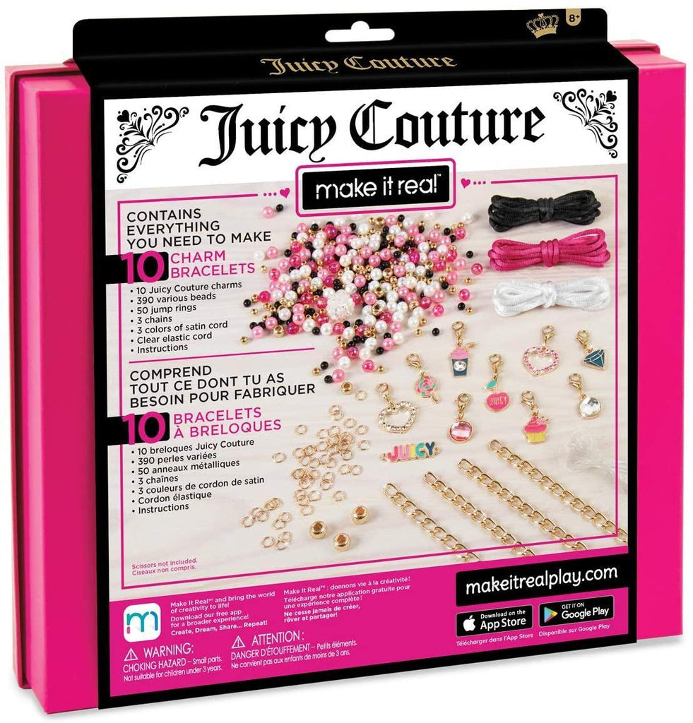 Make It Real Juicy Couture Jewellery Gorgeous Pink Bracelets - TOYBOX Toy Shop