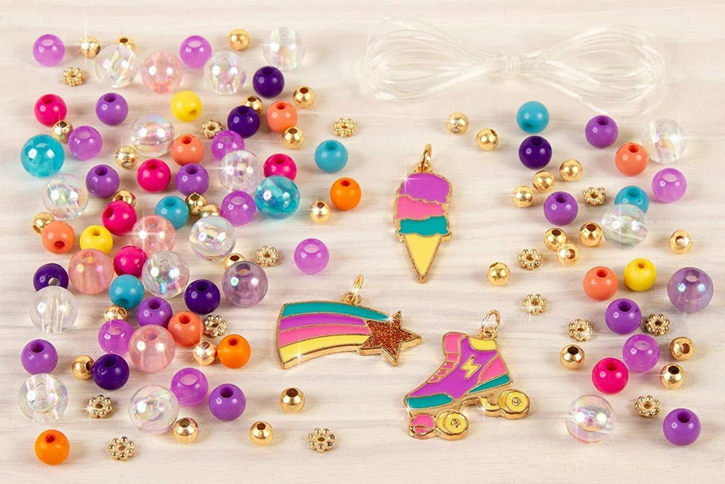 Make it Real Rainbow Dream Jewellery DIY Charm Bracelet Making Kit - TOYBOX Toy Shop