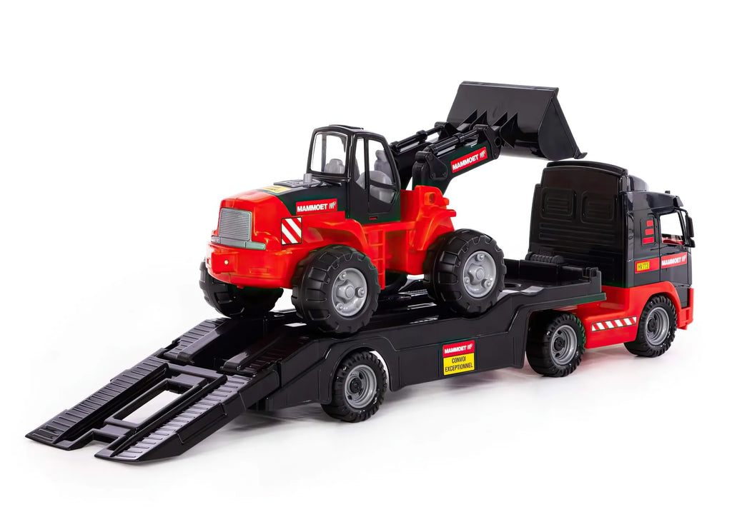 MAMMOET Mega Truck with Loader