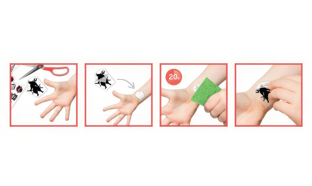 Be Teens Manga Kawaii Temporary Tattoo Collection - 75 Unique Designs