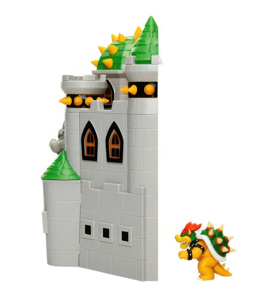 Mario Bros Deluxe Bowser Castle Playset