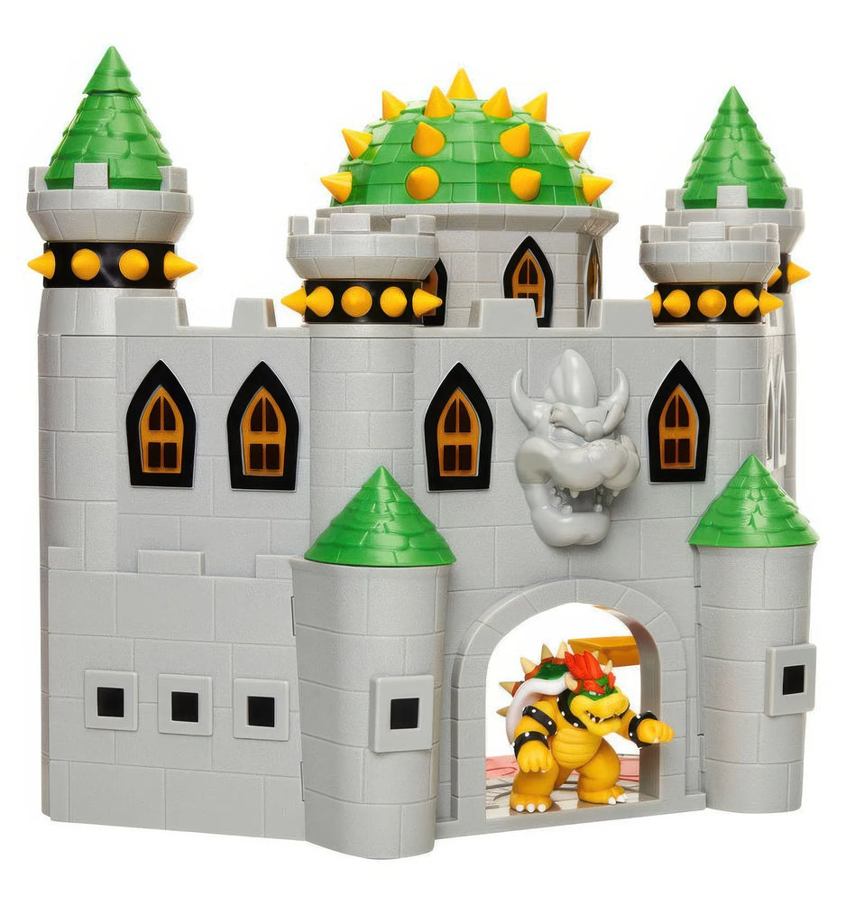 Mario Bros Deluxe Bowser Castle Playset