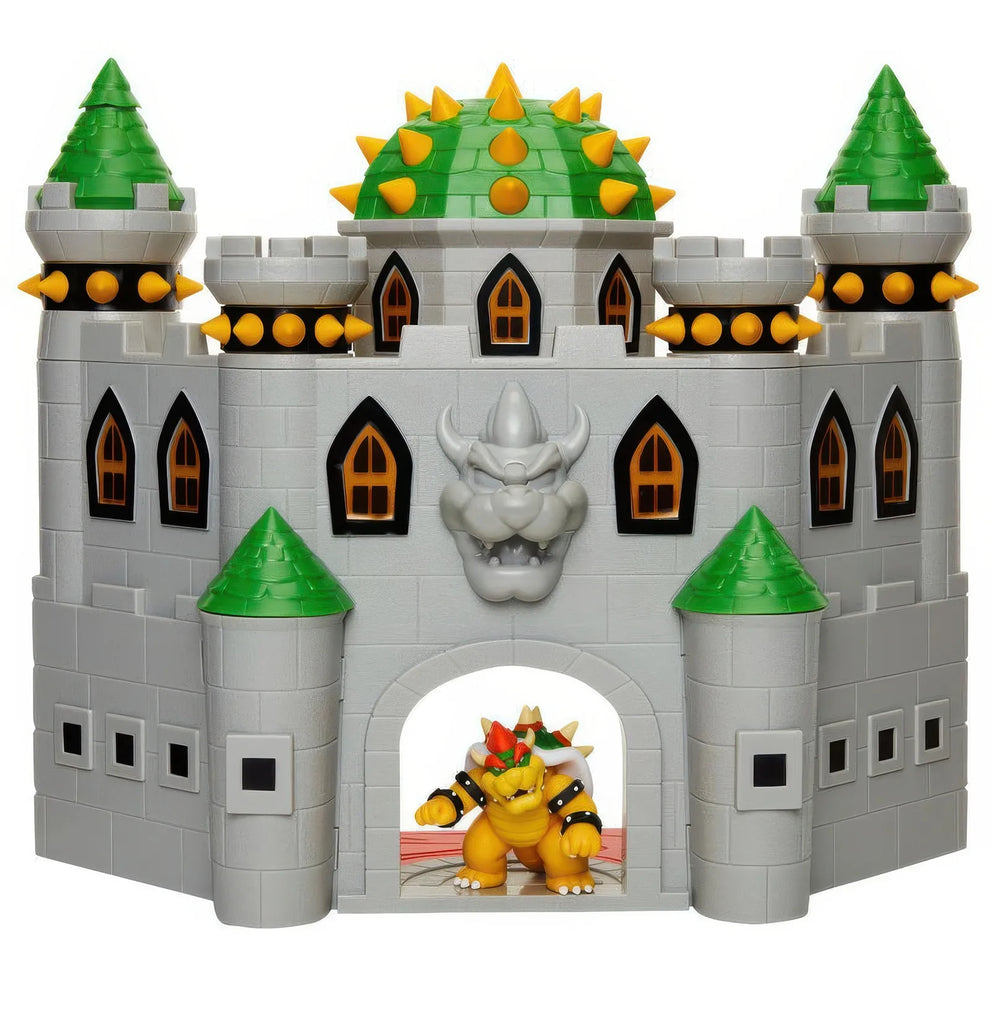 Mario Bros Deluxe Bowser Castle Playset - TOYBOX Toy Shop