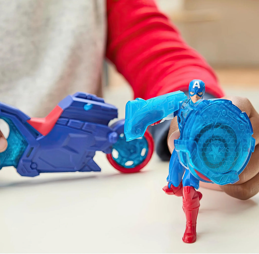 Marvel Avengers Captain America with Shield-shot Cycle