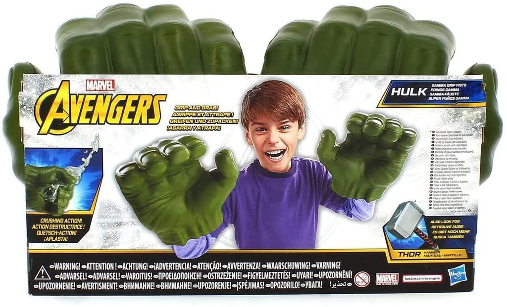 Marvel Avengers E0615EU5 Gamma Grip Hulk Fists - TOYBOX Toy Shop
