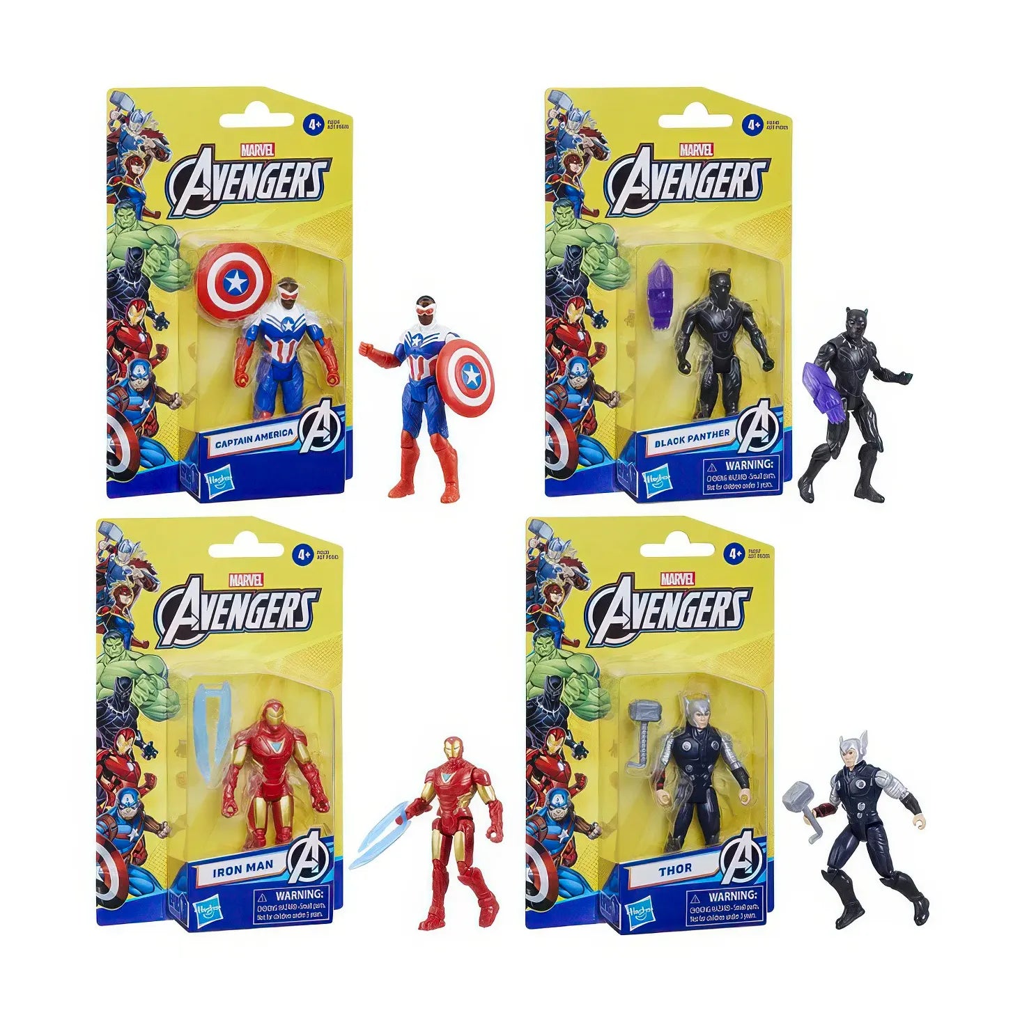 Marvel Playskool Heroes Super Hero Adventures, Pack de 6 figurines de Marvel Playskool Heroes Super Hero Adventures, Pack de 6 figurines de