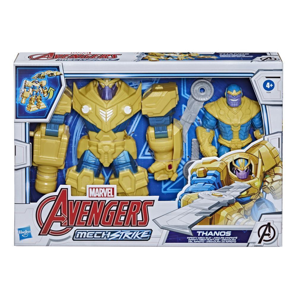 Marvel Avengers Mech Strike 7-inch Infinity Mech Suit Thanos - TOYBOX Toy Shop