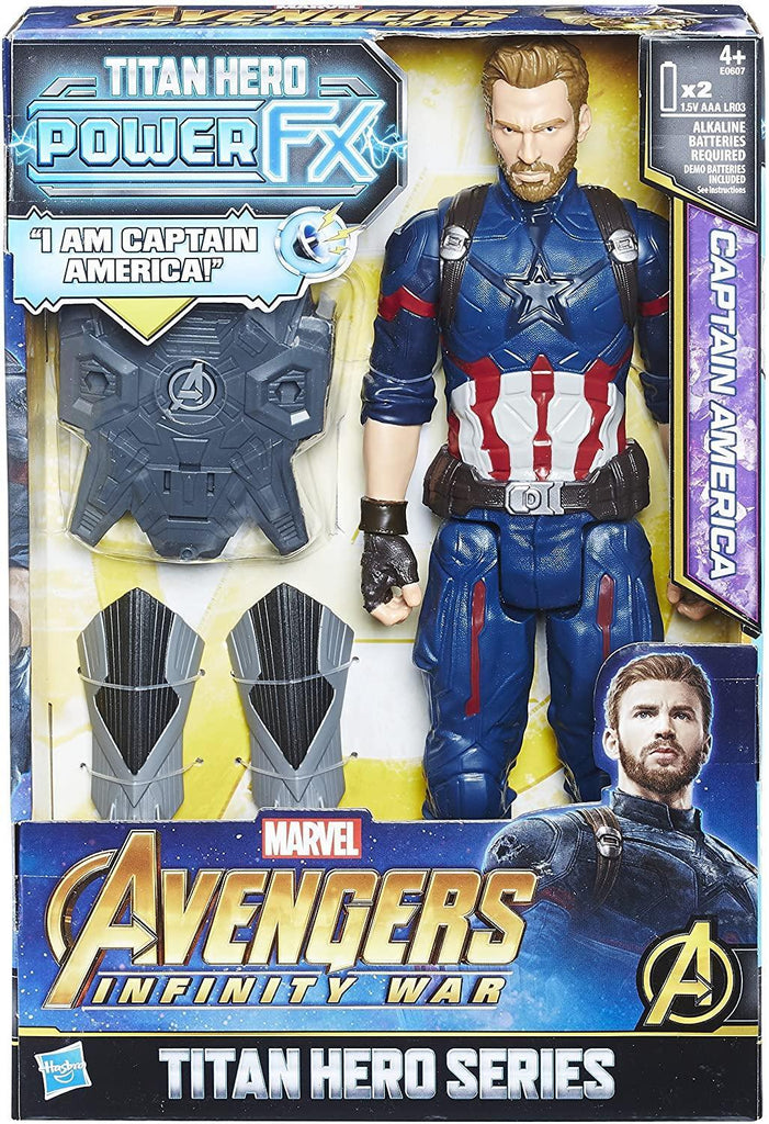 Marvel Avengers Titan Hero Power FX Captain America - TOYBOX Toy Shop