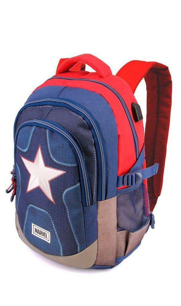 Marvel Captain America Backpack 44cm - TOYBOX