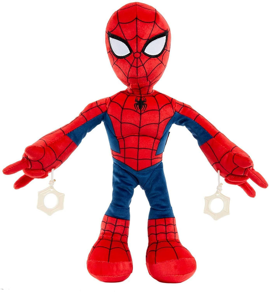 Marvel City Swinging Spider-Man Plush Figure - TOYBOX
