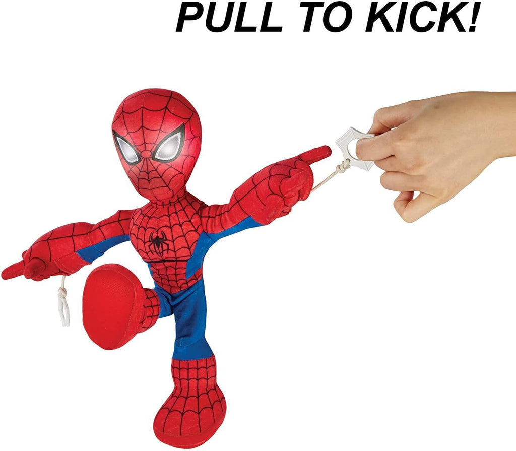 Marvel City Swinging Spider-Man Plush Figure - TOYBOX Toy Shop