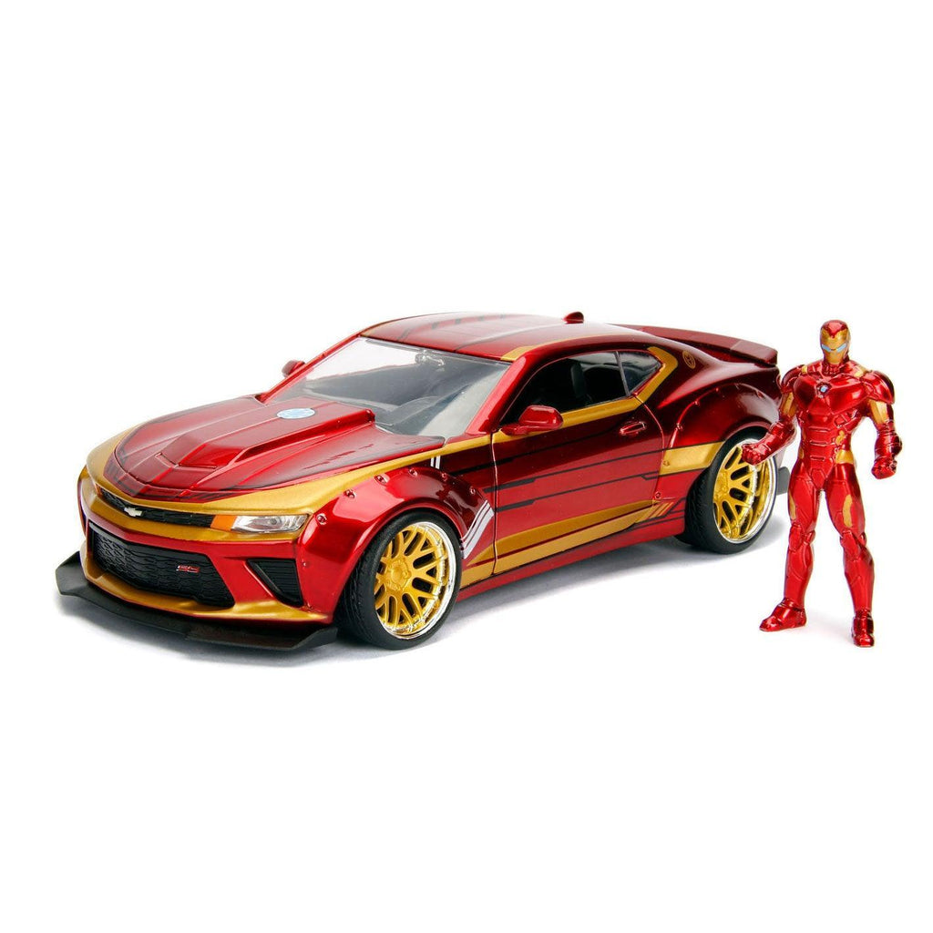 Marvel Iron Man 2016 Chevy Camaro SS 1:24 - TOYBOX Toy Shop