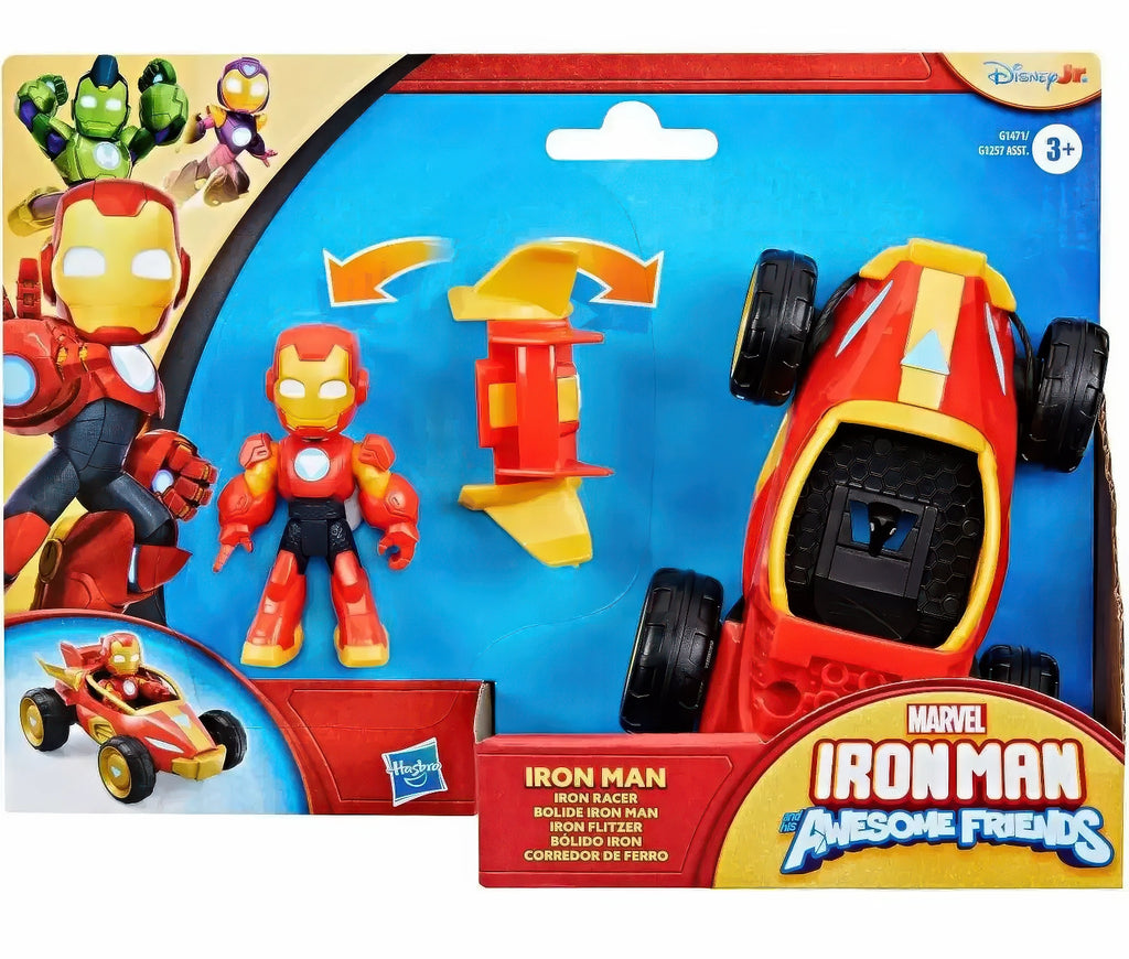 Marvel Iron Man & His Awesome Friends Iron Man Iron Racer