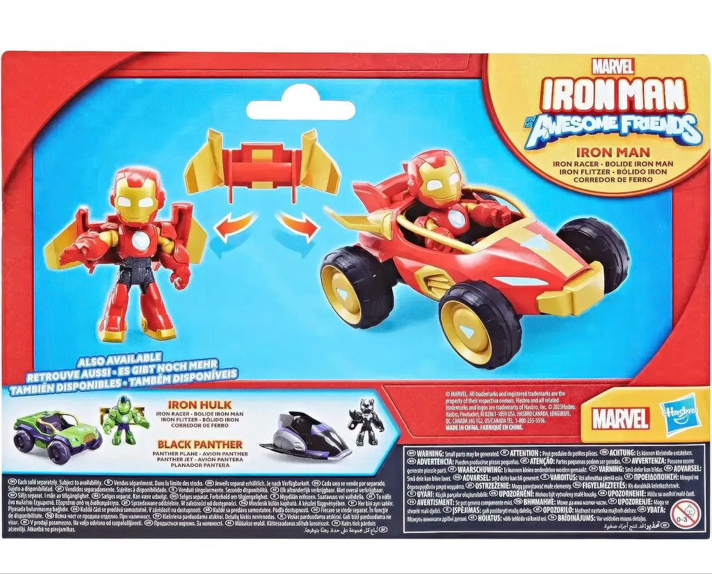 Marvel Iron Man & His Awesome Friends Iron Man Iron Racer