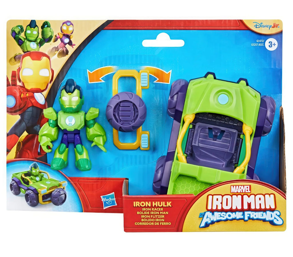 Marvel Iron Man and His Awesome Friends Vehicle and Figure Iron Hulk