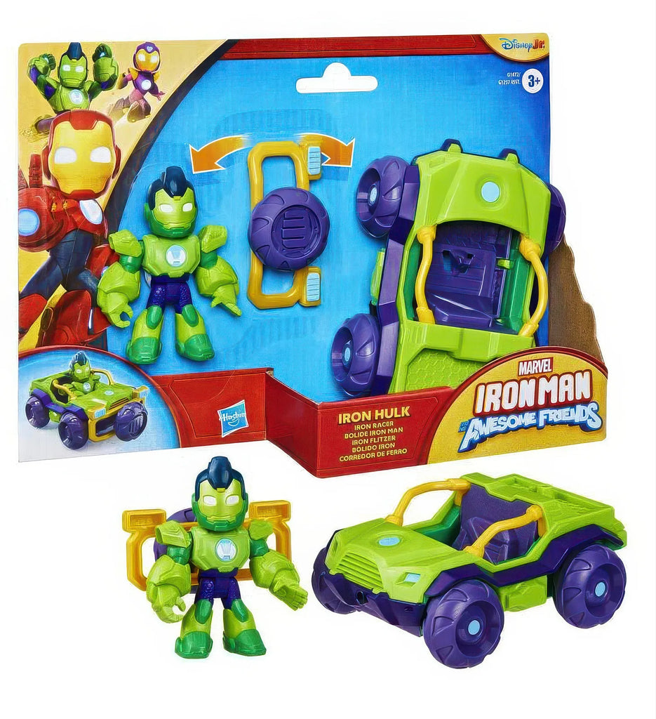 Marvel Iron Man and His Awesome Friends Vehicle and Figure Iron Hulk