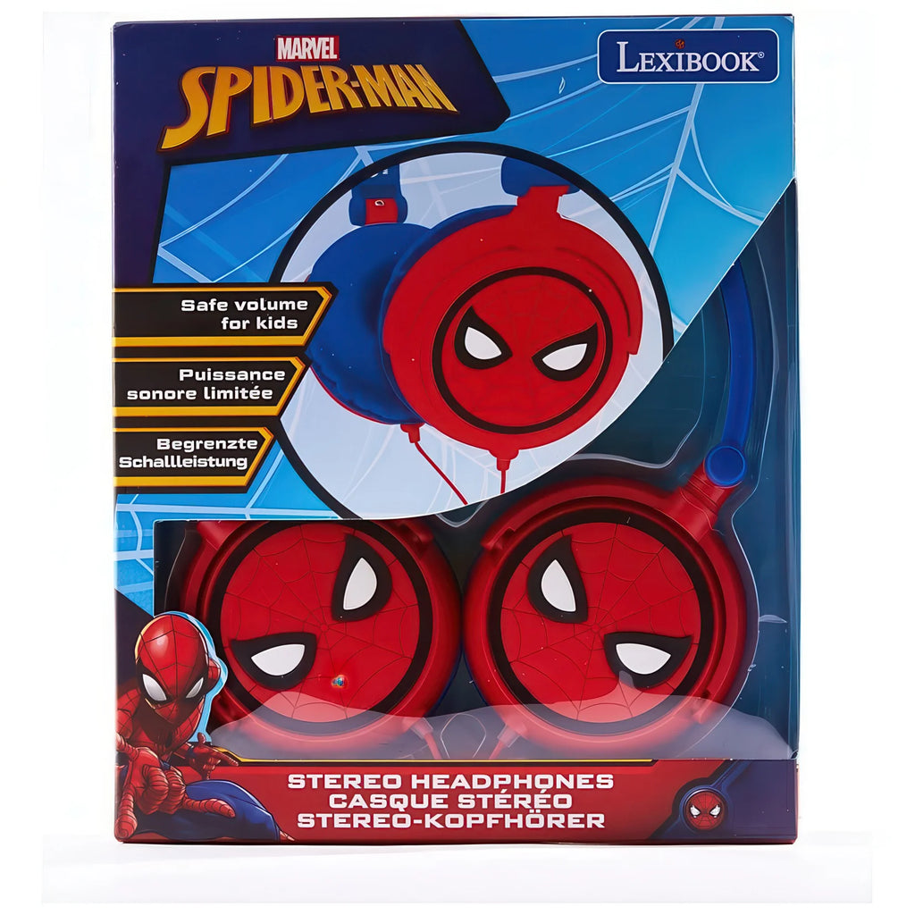 Marvel Spider-Man Foldable Stereo Headphones - TOYBOX Toy Shop