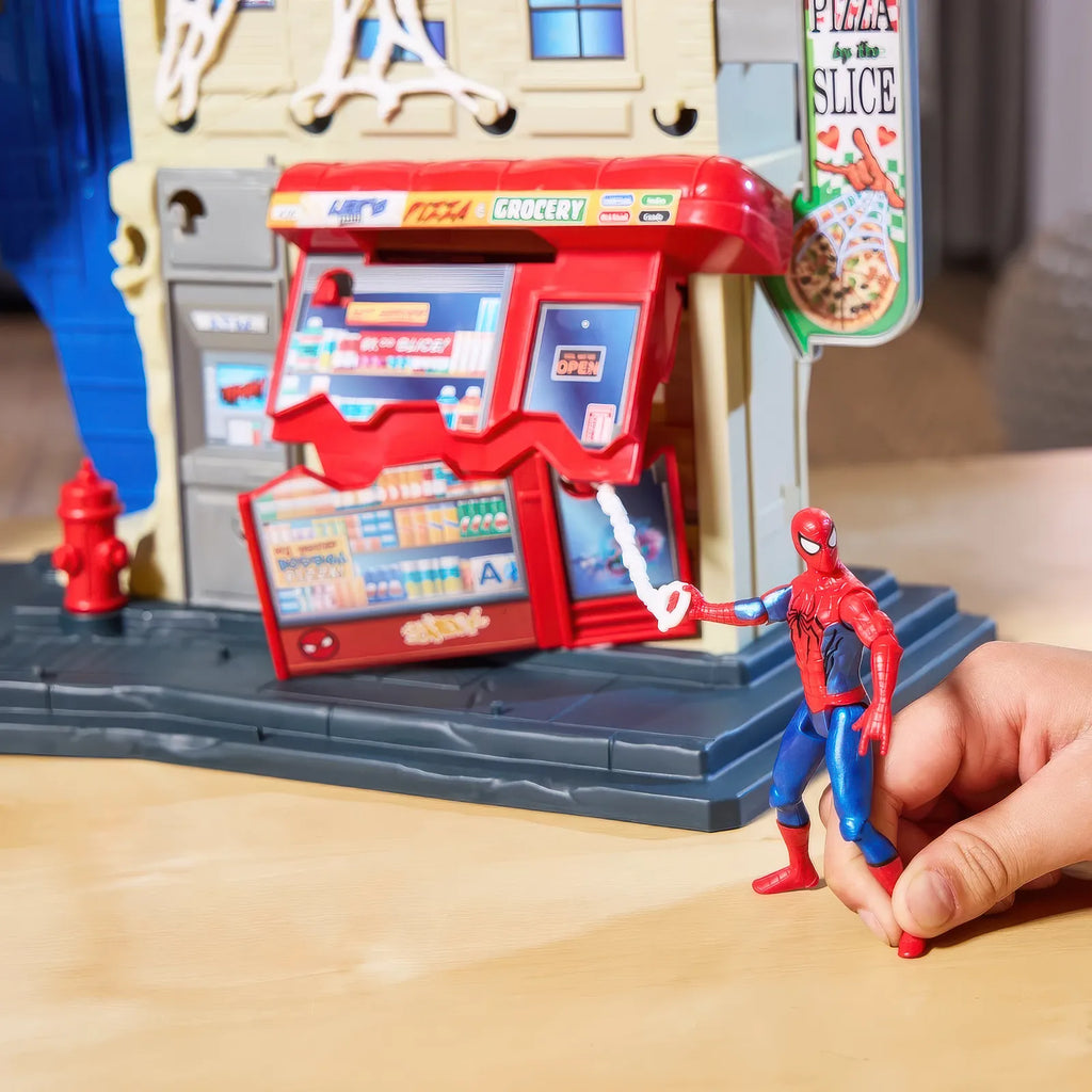 Marvel Spider-Man Venomversus Web Slinging City Playset