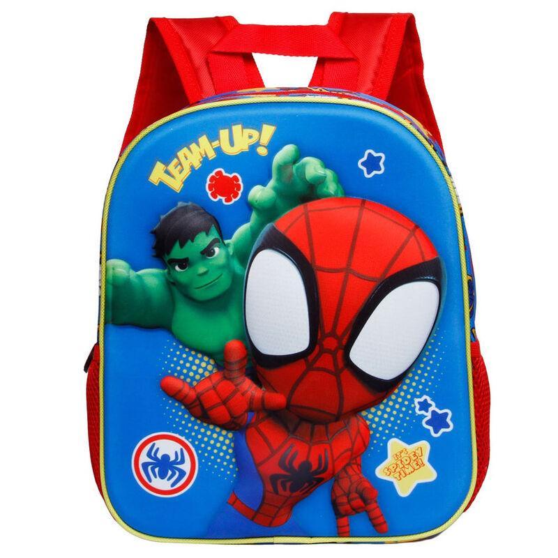 Marvel Spiderman & His Amazing Friends Team 3D Backpack 31cm - TOYBOX Toy Shop