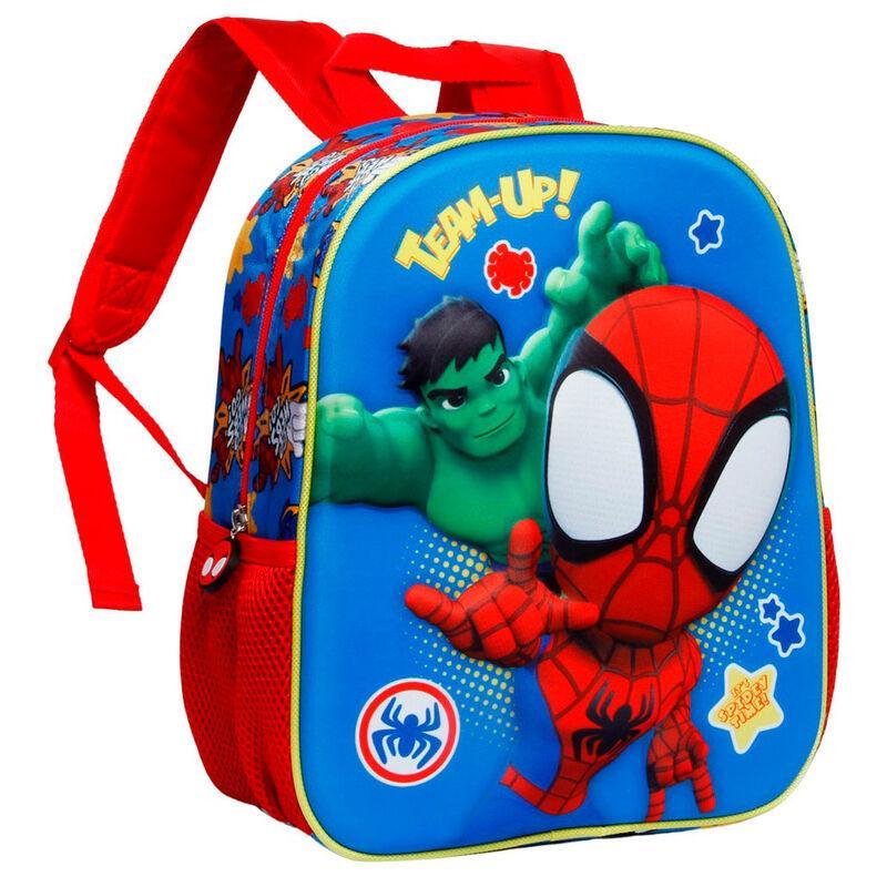 Marvel Spiderman & His Amazing Friends Team 3D Backpack 31cm - TOYBOX Toy Shop